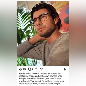 Tortoiseshell Krewe Jasper Blue Light Glasses